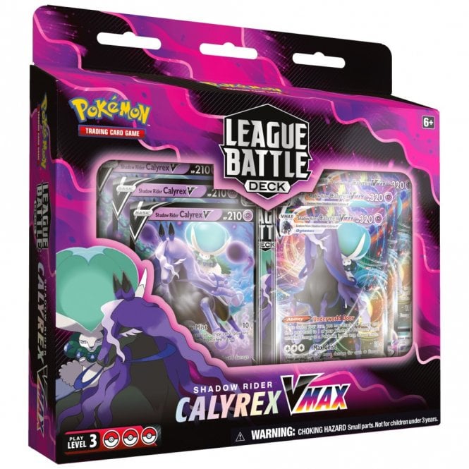 Pokemon League Battle Deck Ice/Shadow Rider Calyrex Vmax (EN)