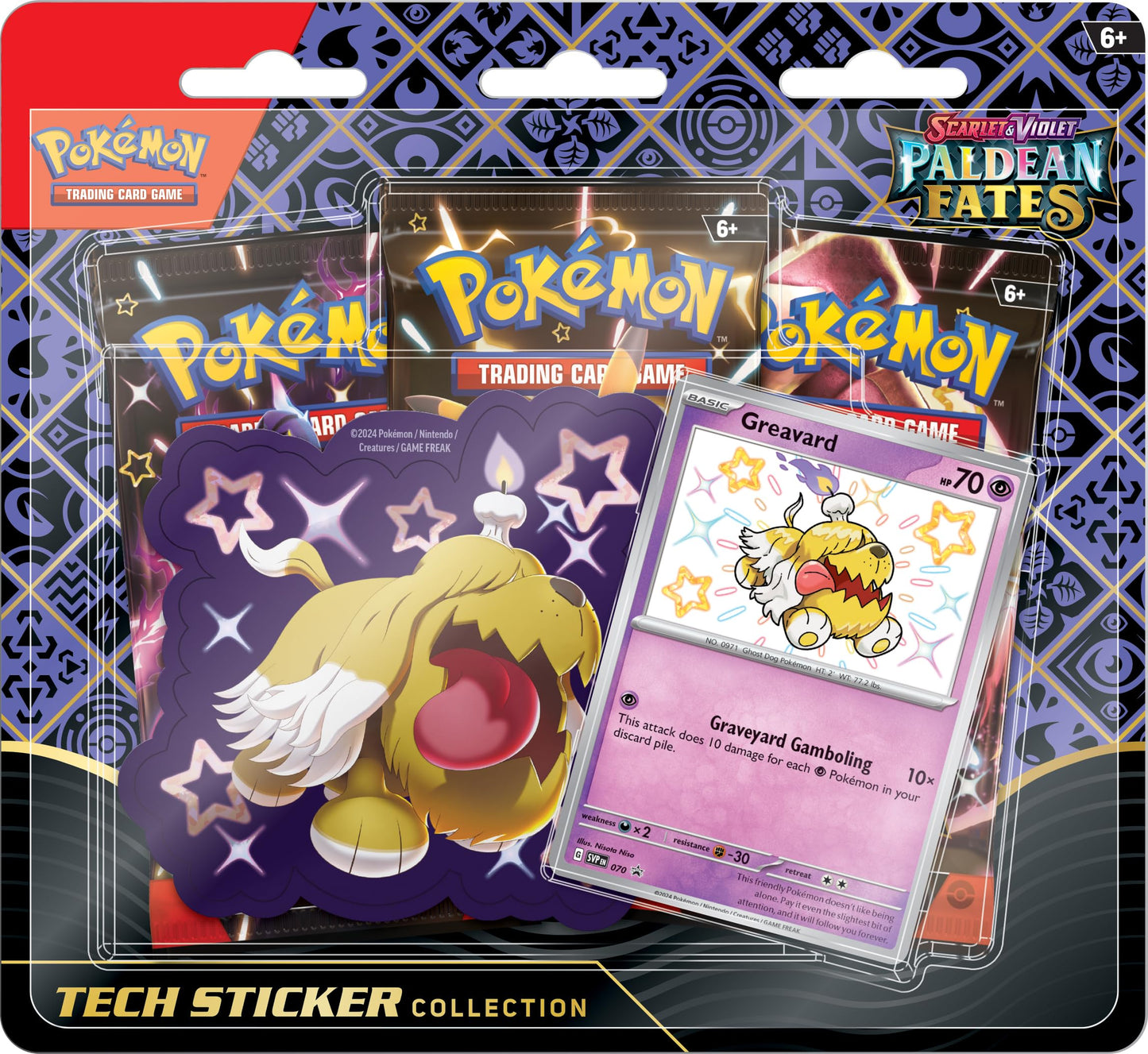 Pokemon Paldean Fates Tech Sticker Collection (EN)