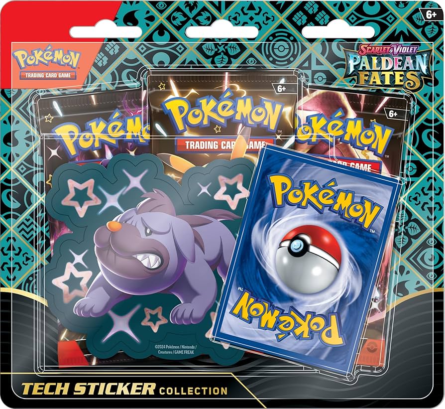 Pokemon Paldean Fates Tech Sticker Collection (EN)