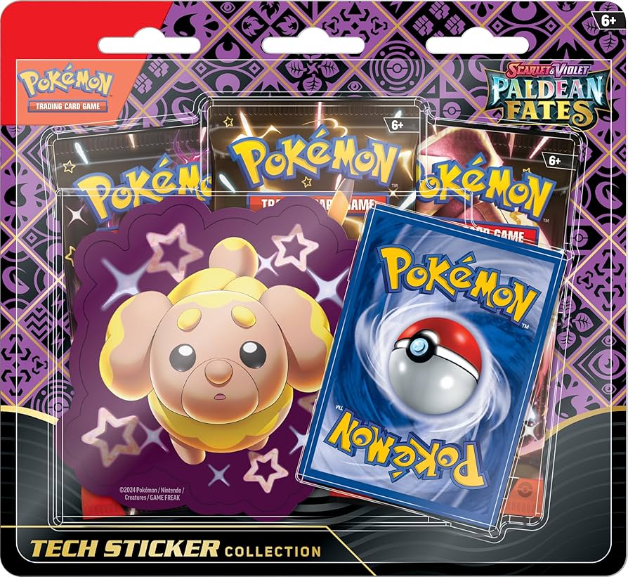 Pokemon Paldean Fates Tech Sticker Collection (EN)