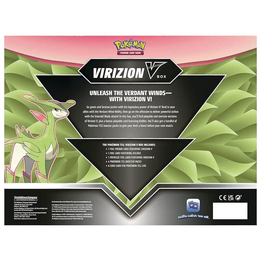 Pokemon Virizion V Box (EN)
