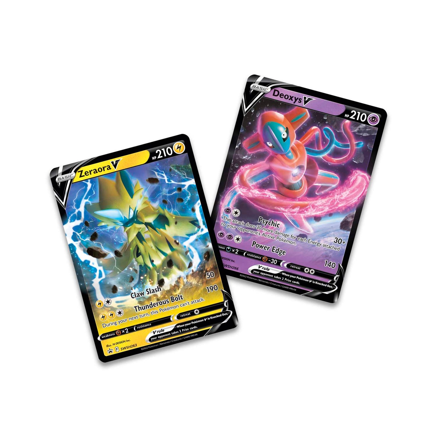 Pokemon Deoxys/Zeraora V Kampf Deck (EN)
