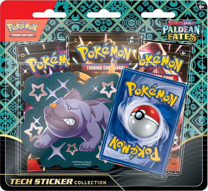Pokemon Paldean Fates Tech Sticker Collection (EN)