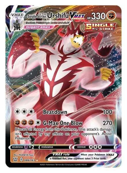 Pokemon Single/Rapid Strike Urshifu Vmax Premium Box (EN)